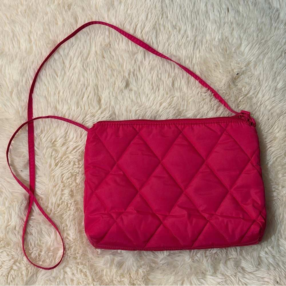 Vera Bradley Quilted Pink Crossbody Bag